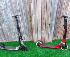 TWO OXELO MID 9 Scooters, Very Good Condition