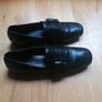 Ecco women's  loafers black leather 41 Image 2