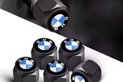 4pcs Black BMW Car Metal Logo Wheel Valve Caps Tire Dust Cover For BMW 1 2 3 4 5 6 7 Series X1 X3 X4 X5 X6 X2 X7 F10 F15 F16 F20 F30 M E36 E46