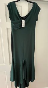 New Quiz Bottle Green Maxi Dress