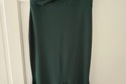 New Quiz Bottle Green Maxi Dress