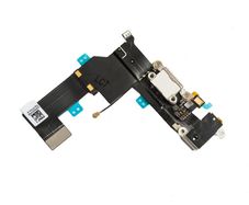 iPhone SE Replacement Charging Dock Port Connector Flex Cable and Mic White