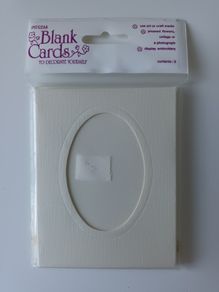 Oval Aperture Cards & Envelopes Pack