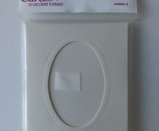 Oval Aperture Cards & Envelopes Pack
