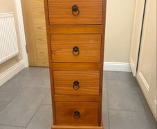 Wooden tallboy