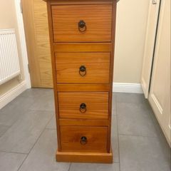 Wooden tallboy