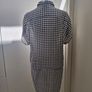 Silk gingham summer dress Image 4