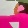 Original 1985 United Airlines Hawaii poster Pegge Hopper Image 2