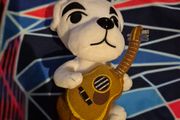 Animal Crossing New Leaf KK Slider Stuffed Plush Toy Sitting Guitar PRE-OWNED