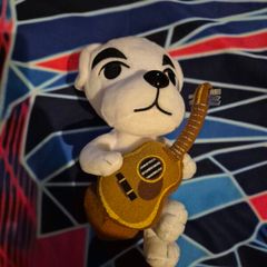 Animal Crossing New Leaf KK Slider Stuffed Plush Toy Sitting Guitar PRE-OWNED
