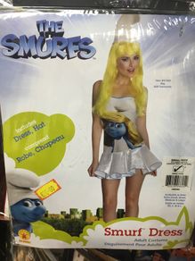Smurf Dress costume