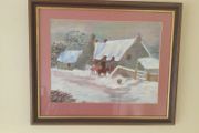 Art - Vintage Oil on Board ( J. Nolan)