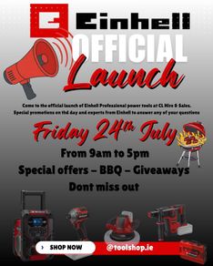 Einhell product Launch