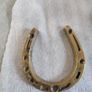 Horseshoe Decoration Good luck Charm Wall Hanging Mount Brass Image 4