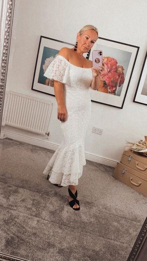 zara lace dress