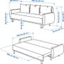 3-seat sofa bed Image 2
