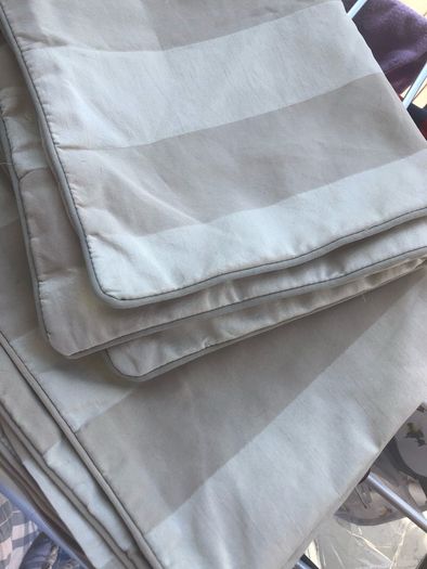 Two IKEA cushion covers