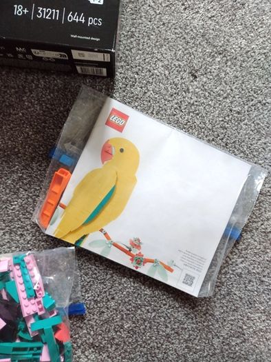 LEGO 31211 The Fauna Collection Macaw Parrots
