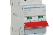 Hager 80A DP Main Switch