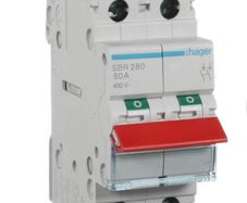 Hager 80A DP Main Switch