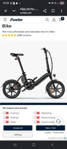 E Bike 2026 Fiido D3s Pro And Original Charger Only Bought 5 Months Ago.