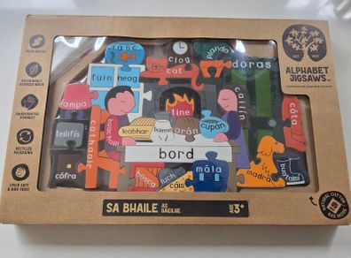 At Home Jigsaw (As Gaeilge)