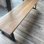 Extendable EZ Living Renvyle Table, extension leaf and bench Image 3