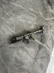 Sterling silver M16 pendant