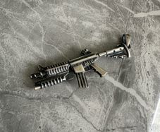 Sterling silver M16 pendant