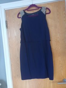Dunnes Lined Dress. S.14