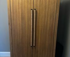 Wooden wardrobe