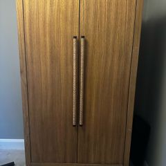 Wooden wardrobe