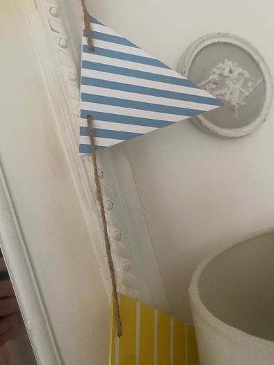 Shabby Chic Wooden Effect Bunting