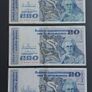 Central Bank of Ireland  W.B Yeats  20 Pound Notes Image 8