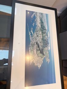 Print of Cape Town Table Mountain