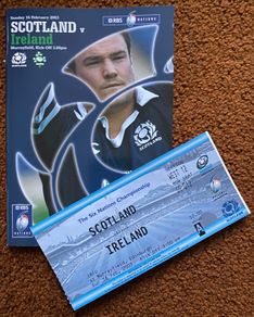 2003 Scotland v Ireland - RBS Six Nations Programme