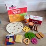 IKEA Duktig Play Kitchen + Huge Box of Wooden Food & Accessories Image 3