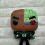 Funko POP! Television: Cyborg as Green Lantern #338 - Teen Titans Go! used Dirty Please see pictures Image 2