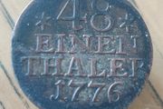 Prussia 1/48 thaler 1776