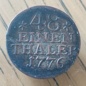 Prussia 1/48 thaler 1776