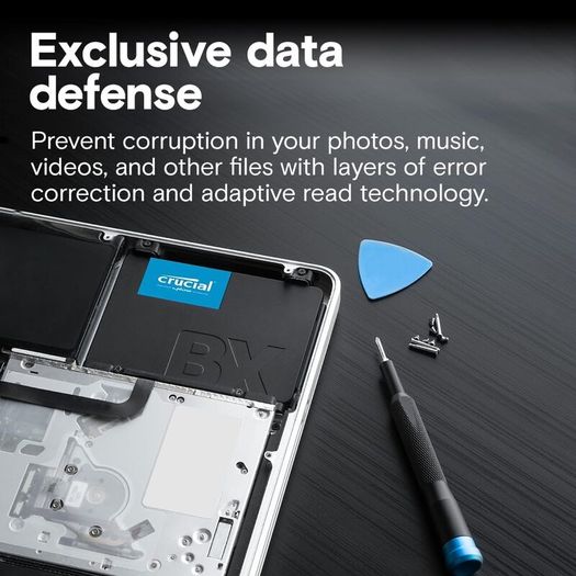 Crucial BX500 1TB 2.5-inch SATA SSD - Brand New