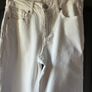 No2moro Juliet 3/4 Denim Jean - 25" Leg White Jeans Size 8 Image 5