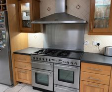 Rangemaster 110cm Gas Range Cooker  Stainless Steel  Good Condition