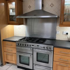 Rangemaster 110cm Gas Range Cooker  Stainless Steel  Good Condition