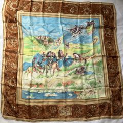 Vintage silk Piero Guidi scarf