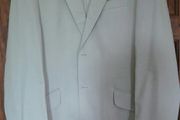 Mans Cream casual Jacket Size 42Regular 107cm