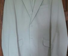 Mans Cream casual Jacket Size 42Regular 107cm