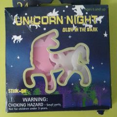 Unicorn Night Glow in the Dark stick on