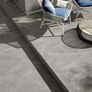 Outdoor Porcelain Qamar Smoke Rectified Matt Tile Image 2