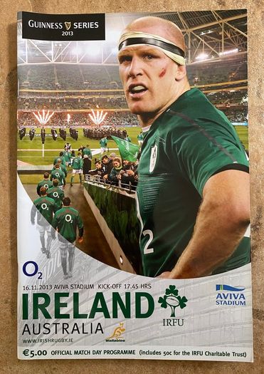 2013 Ireland v Australia - November International Programme